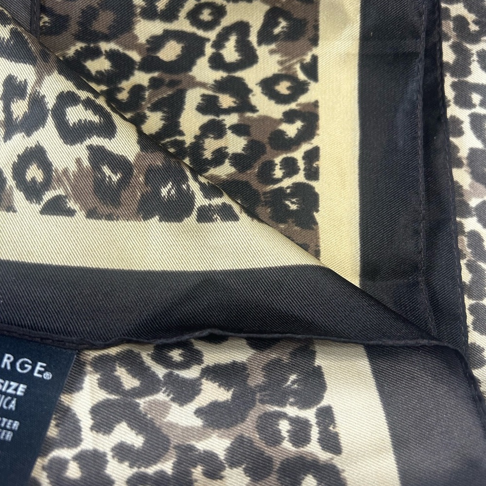 George Animal Print Scarf - Picture 8 of 9